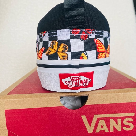 Vans  Asher Butterfly Girls' Slip-On Shoes size 6 new with box.  #11 - Picture 6 of 10